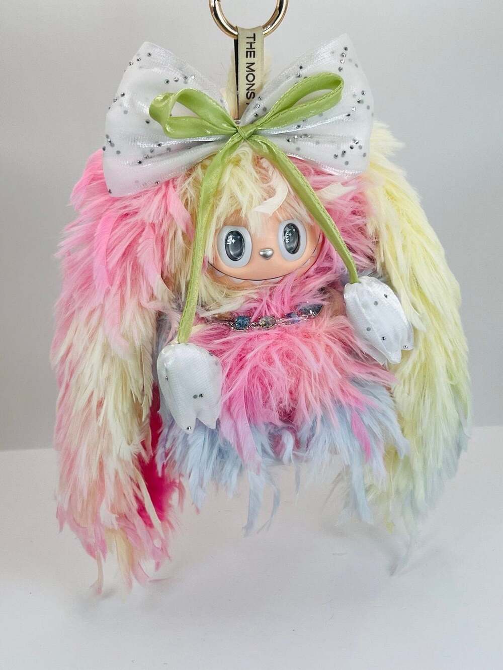 (9) Handmade custom plush doll keychain